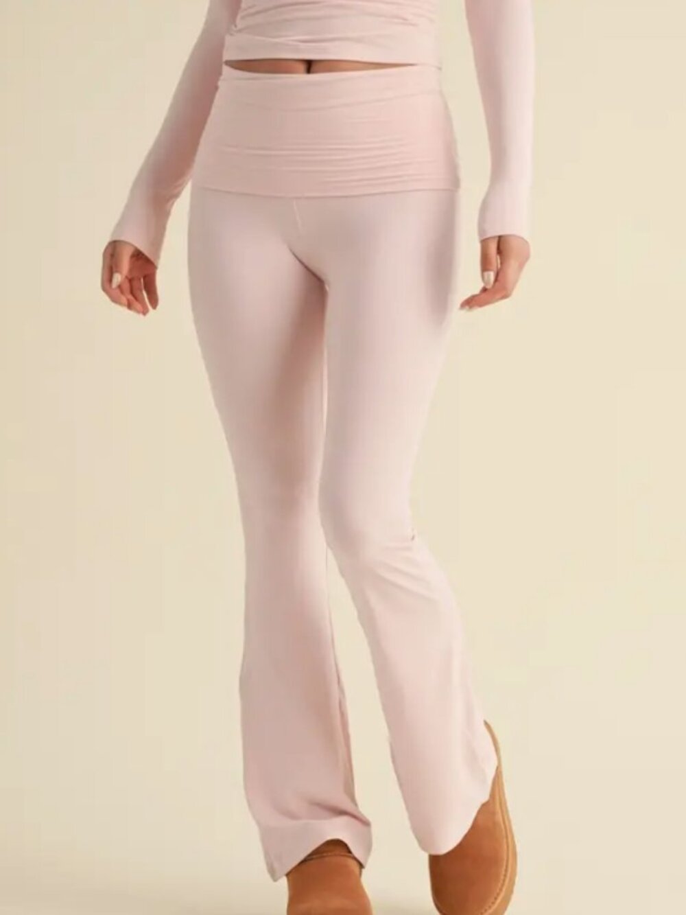 {NEW ARRIVAL} Baby Doll Foldover Flare Pants | Baby Doll Collection